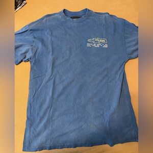 No Limit "Premium" Oversized Tee in Darc Cobalt Sun Fade